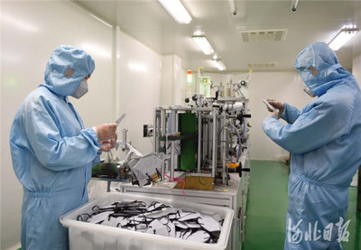 河北晉州 開足馬力，全力保障抗疫一線醫療器械供應